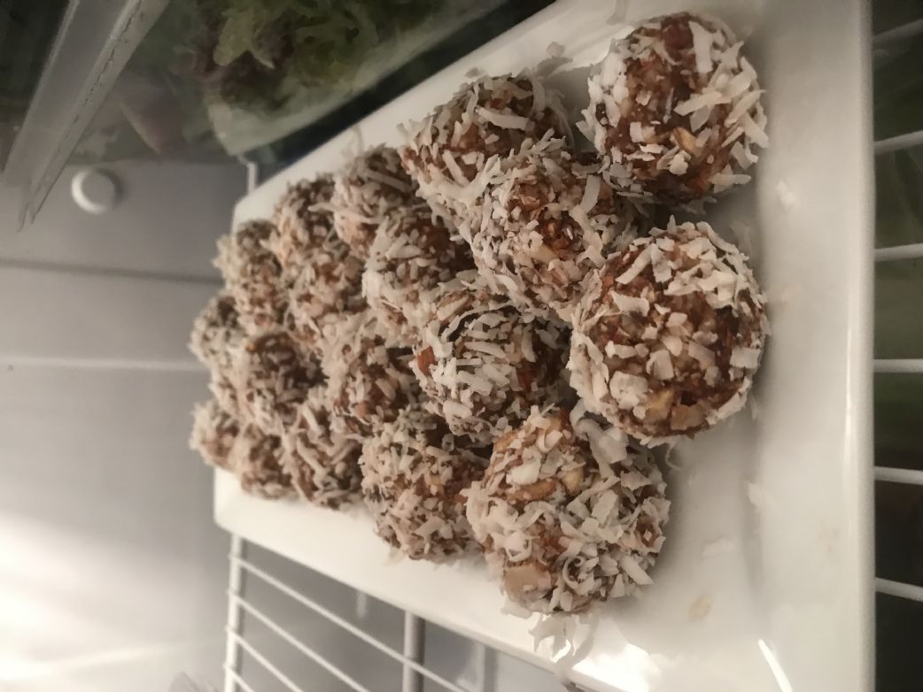 Fannetastic Foods Almond Joy Balls