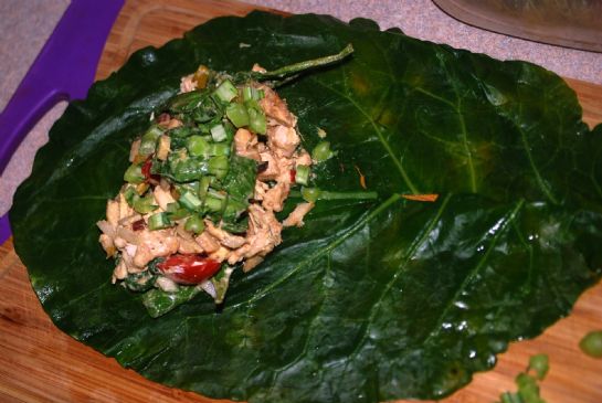 Farmer's Market: Collard Wraps