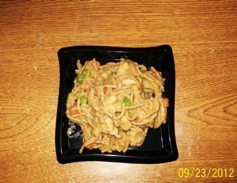 Spicy Chicken Peanut Pasta (Sauce)