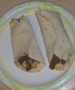 Cheesy Spicy Steak Fajita's