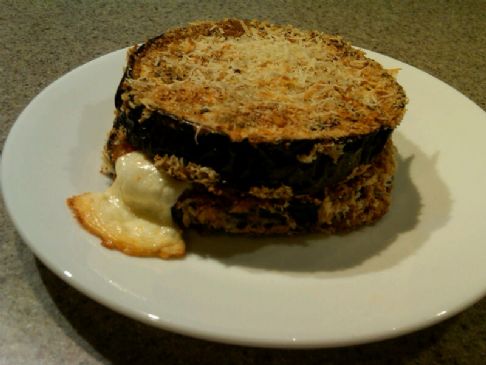 Baked Italian Eggplant Stacks