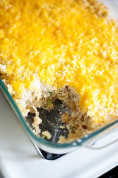 Easy Cheesy Tuna Noodle Casserol