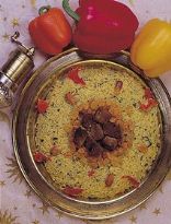 Kabsah or Saudi Arabian Meat and Rice