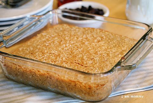 Amish baked oatmeal