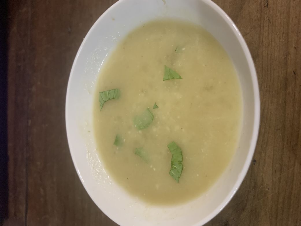 Asparagus Soup (made form stalk ends)