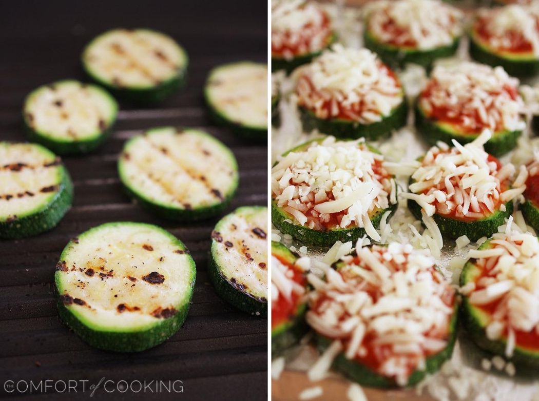 Zucchini Pizza Bites