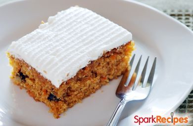 Low-Fat Sugar Free Carrot Cake