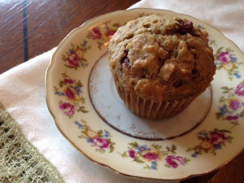 Oatmeal Chocolate Chip Banana Muffins