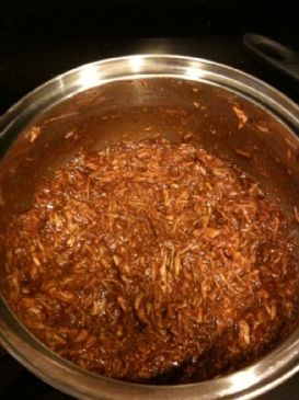 Shredded BBQ Chicken Sandwiches