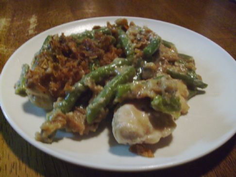 chicken and green bean casserole