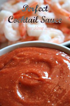 Lower carb shrimp cocktail sauce