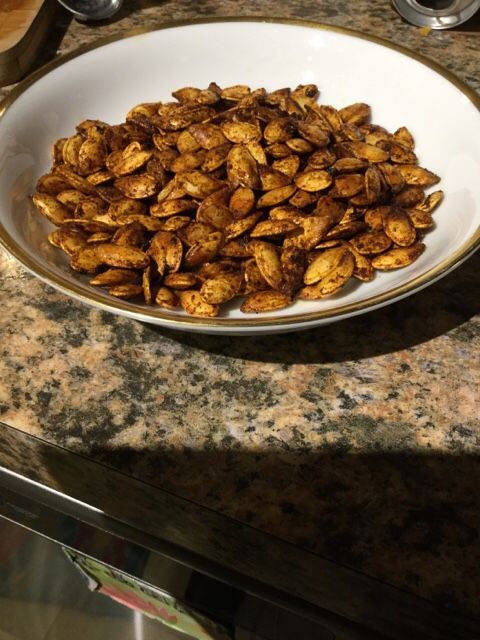 Spicy Pumpkin Seed Snack