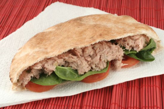 Pita Pocket with Tuna