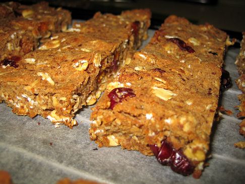 Cranberry Apricot Protein Bars