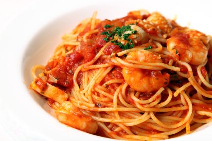 Linguine with Spicy Shrimp