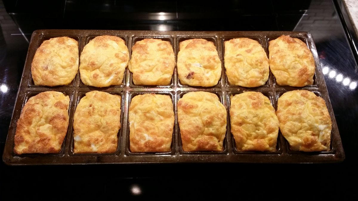 Omelette Muffin Keto Style