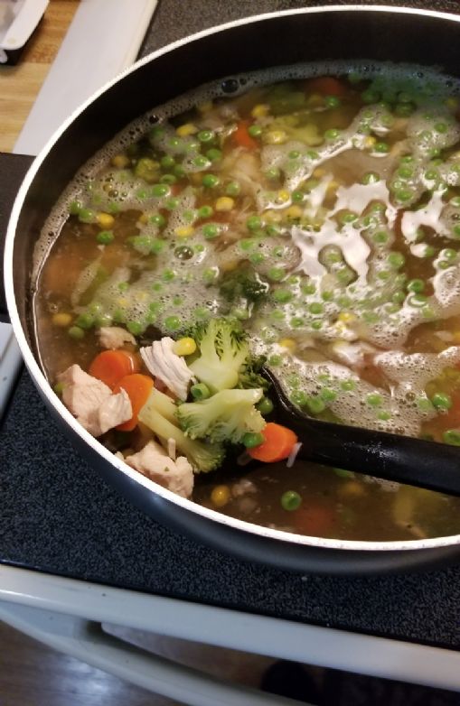 Kasey's Chicken and Vegetable Soup