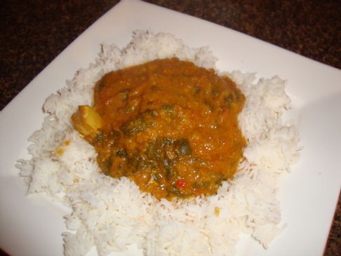 Chicken and Spinach Curry