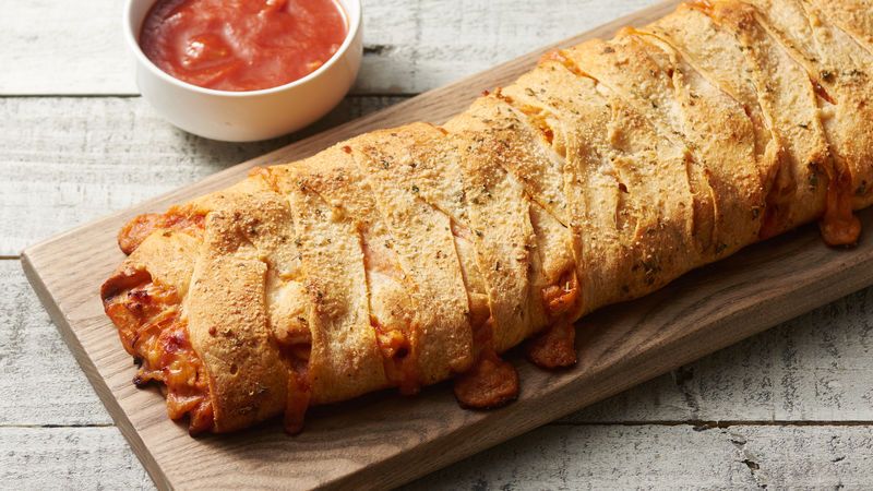 Chicken Parmesan Crescent Bread