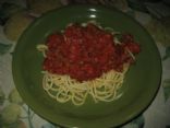 Mo's Spicey Turkey Spaghetti Sauce