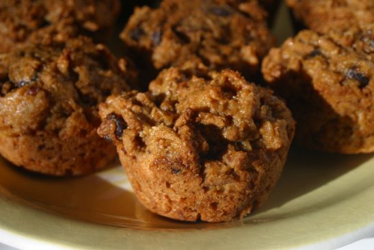 Cranberry-Orange Chocolate Chip Fiber Muffins