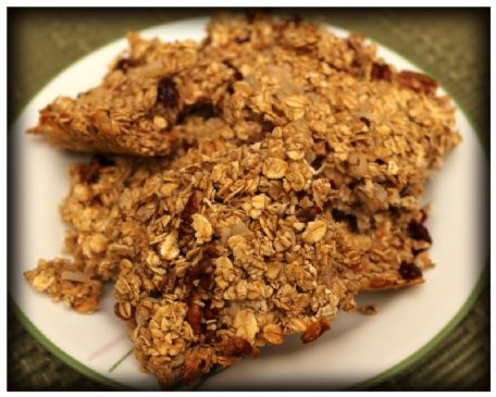 Coach Nicole's Chewy Oat and Nut Granola Bars