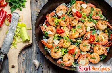 Spicy Garlic and Lime Shrimp
