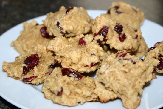 Cranberry Cornmeal Cookies