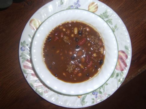 5 bean chilli