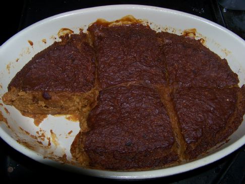 agassifan gingerbread pudding (low fat)