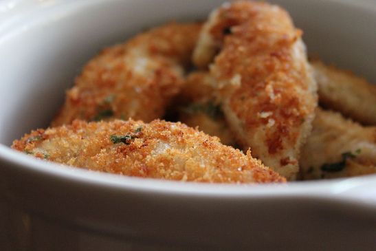 Parmesan-Crusted Turkey Tenders