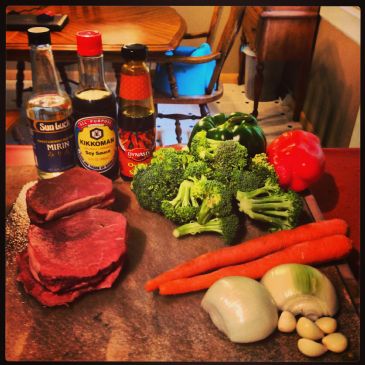 Vegetable and Beef Stirfry