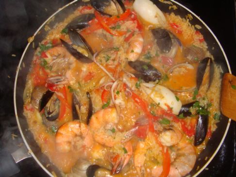 Savana's Seafood Paella