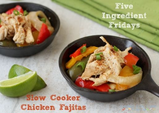 Slow Cooker Chicken Fajitas (Low-Carb)