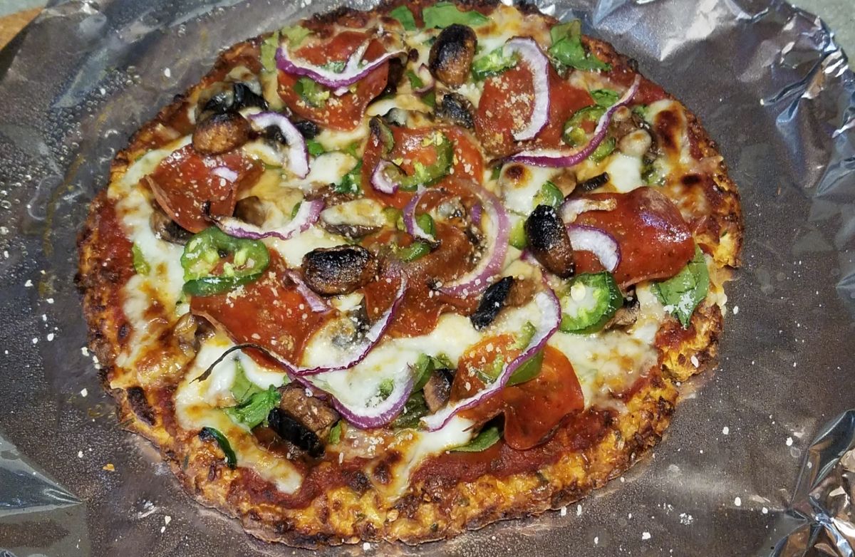 Cauliflower Pizza Crust