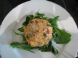 Salmon and Crab cakes
