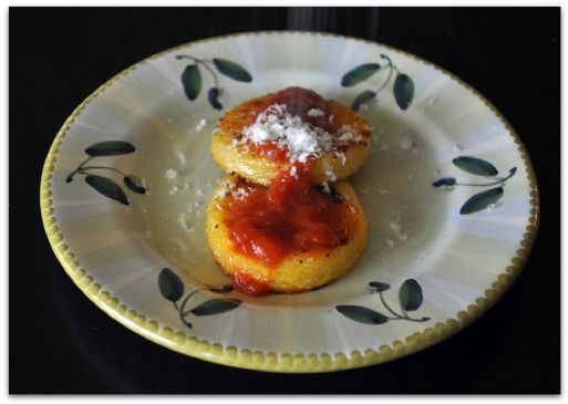 Pan-fried Polenta Cakes