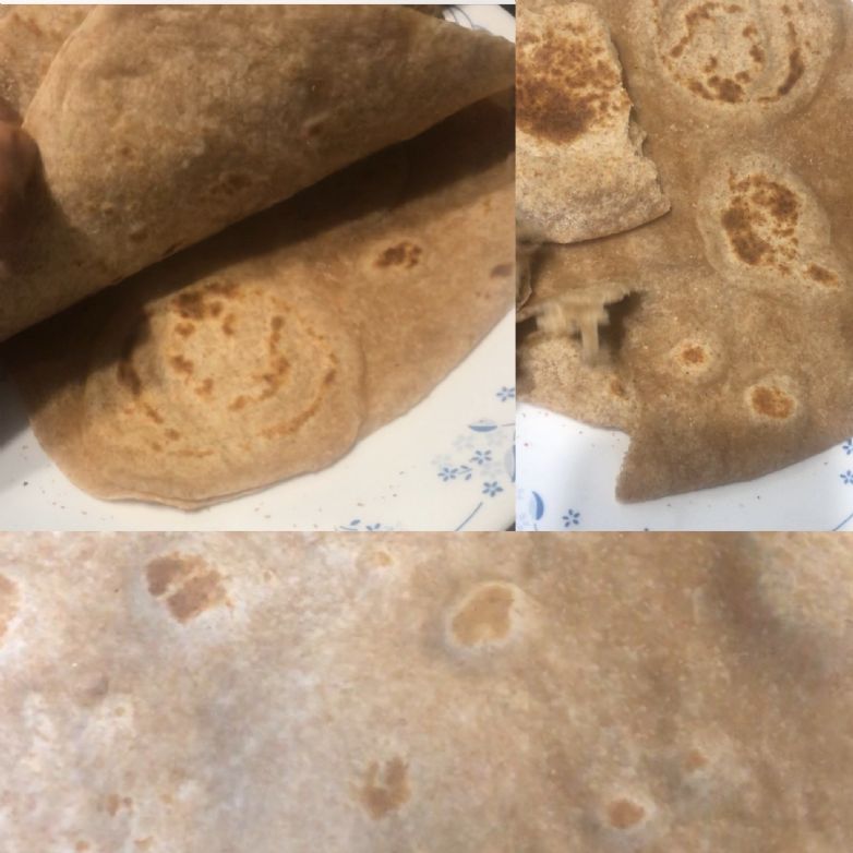 Whole Wheat Tortilla/Flat and Soft Rotti