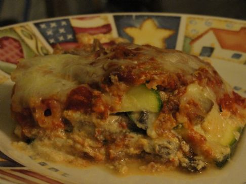 Noodle-less Zucchini Lasagna