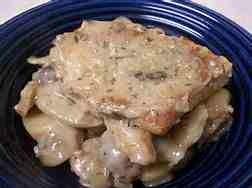 Slow Cooker Red Potatoes and Pork Chops