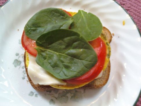 Bronwyn's Spinach-Omelette Sandwich