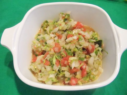 Tomato, Onion and Cilantro Salad