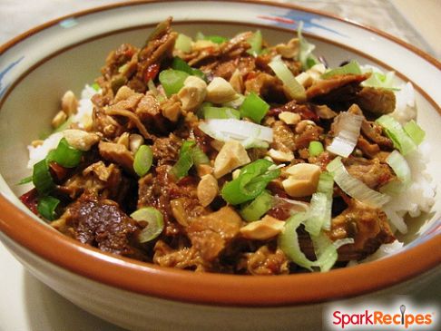 Slow Cooker Spicy Thai Pork