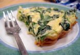 Crustless Spinach, Onion and Feta Quiche