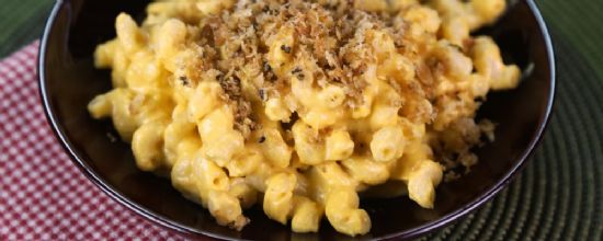 Lightened up Squash Mac and Cheese (as seen on The Chew)