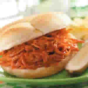 Barbecued Turkey Sandwiches