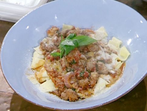 Sweet and Hot Sausage Ragu (Emeril Lagasse)