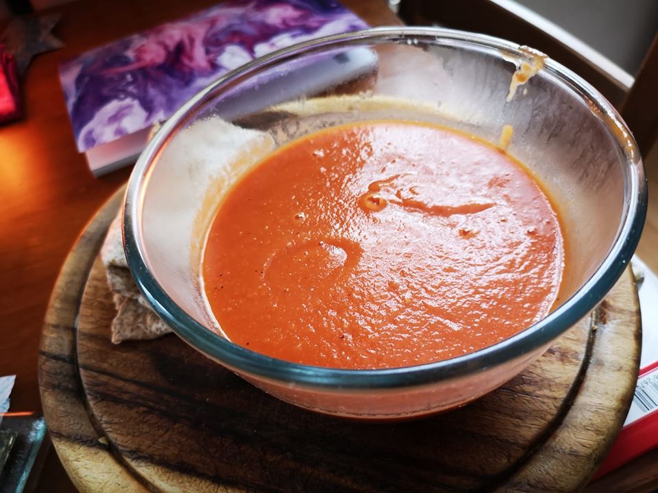 Vegan 'Cream' of Tomato Soup
