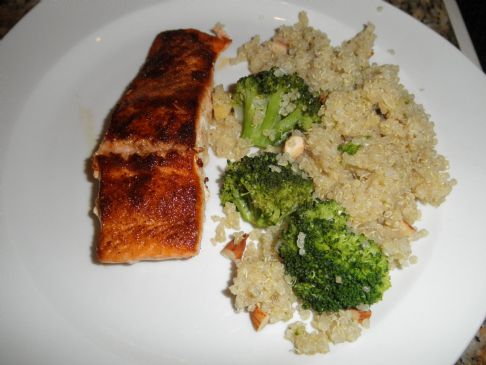 Spiced Cod With Broccoli-Quinoa Pilaf