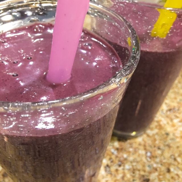 Blueberry Kitchen Sink Shake